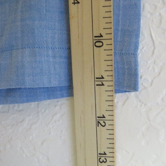 Tyler Campbell* Men's Short Sleeve Button Down Curved Hem Chest Pocket Shirt~ XL - Picture 9 of 12